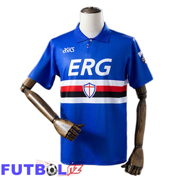 Camisetas De Futbol UC Sampdoria Retro Primera Azul 1993-1994
