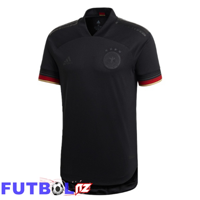 Camisetas De Futbol Alemania Retro Segunda Negro 2020