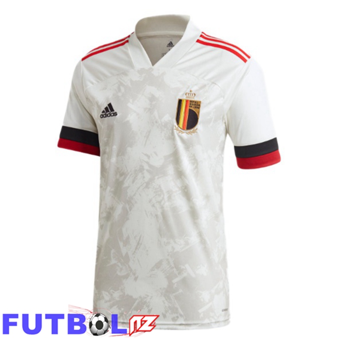 Camisetas De Futbol Bélgica Retro Segunda Blanco 2020