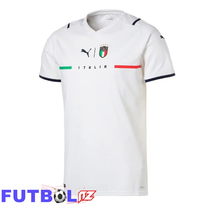 Camisetas De Futbol Italia Retro Segunda Blanco 2021