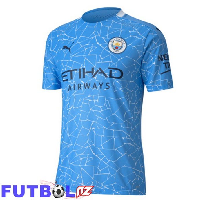 Camisetas De Futbol Manchester City Retro Primera Azul 2020-2021