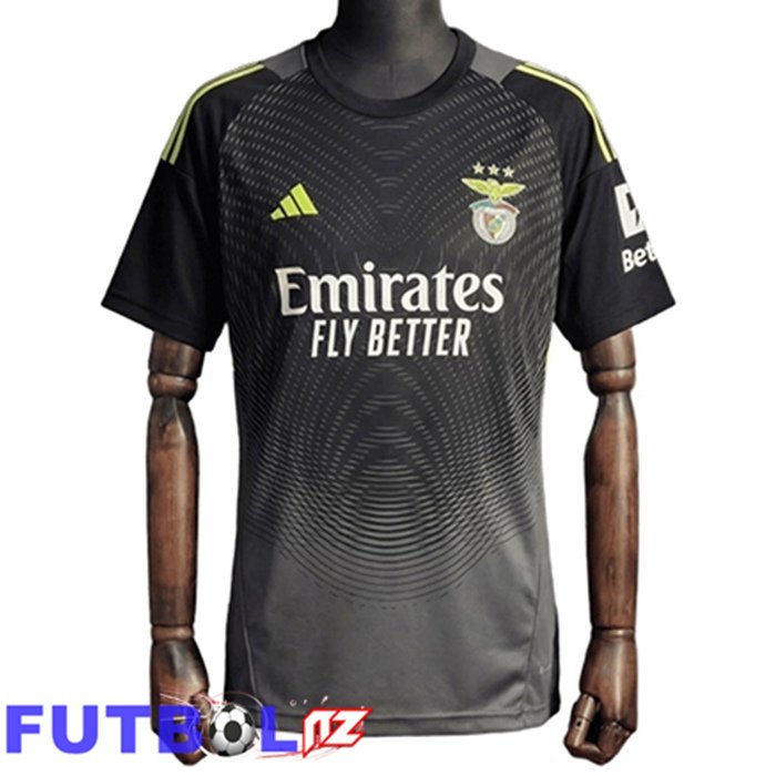 Camisetas De Futbol Benfica Portero Negro 2025/2026