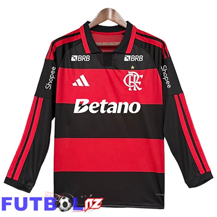 Camisetas De Futbol Flamengo Primera Manga Larga 2026/2027