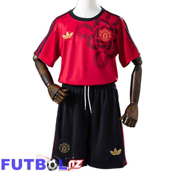 Camisetas De Futbol Manchester United Ninos Edición Especial Rojo 2025/2026