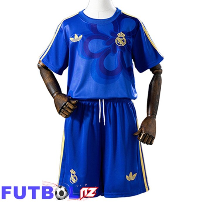 Camisetas De Futbol Real Madrid Ninos Edición Especial Azul 2025/2026