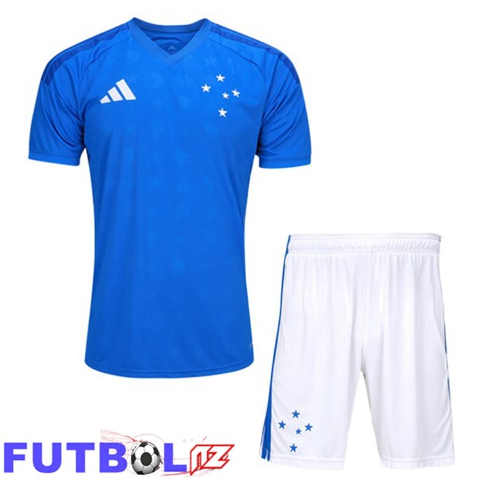 Camisetas De Futbol Cruzeiro EC Ninos Primera Azul 2026/2027