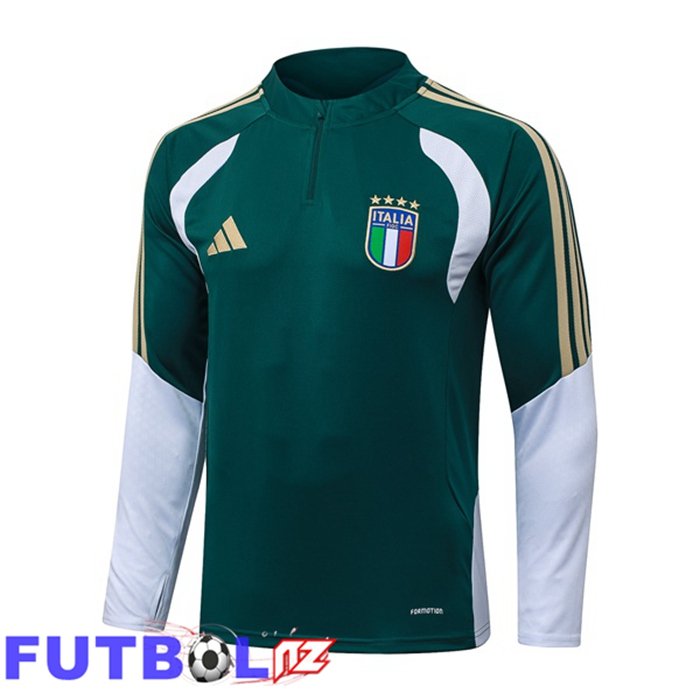 Sudadera De Entrenamiento Italia Verde 2026/2027