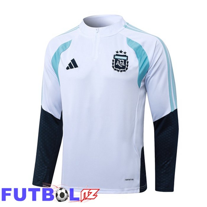 Sudadera De Entrenamiento Argentina Blanco 2026/2027