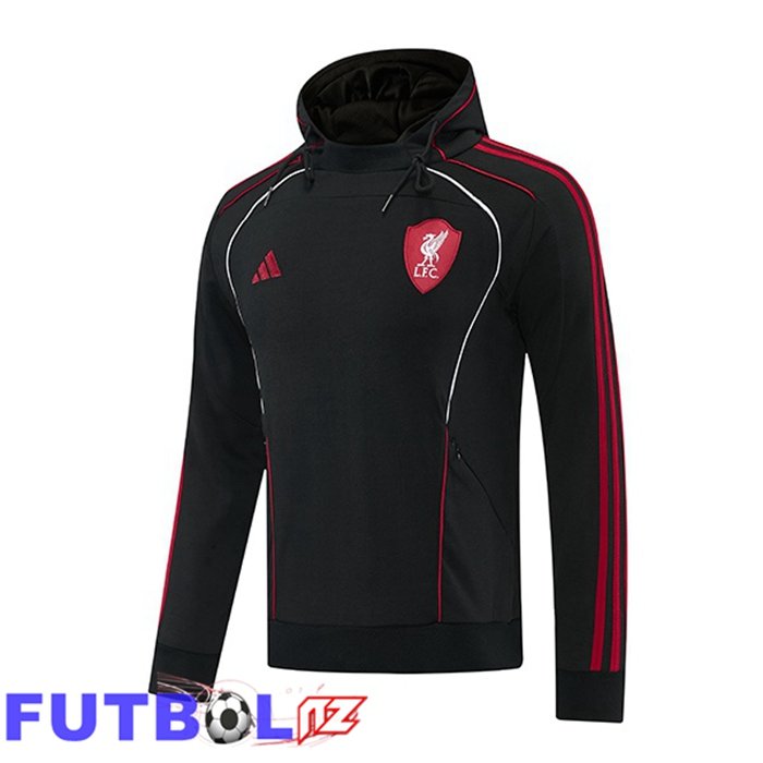 Sudadera Con Capucha FC Liverpool Negro 2026/2027