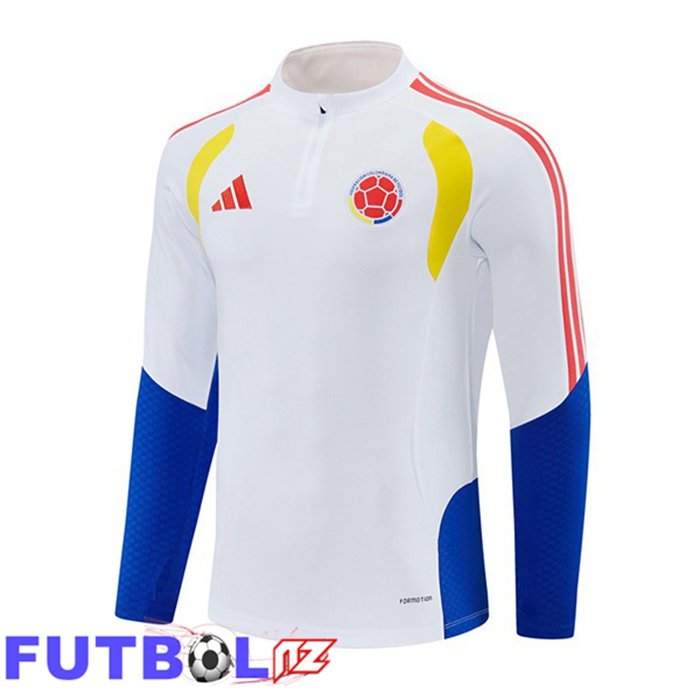 Sudadera De Entrenamiento Colombia Blanco 2026/2027
