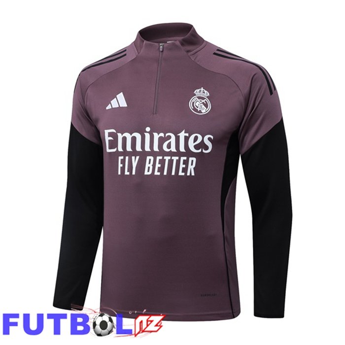 Sudadera De Entrenamiento Real Madrid Púrpura 2026/2027