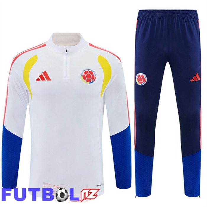 Chandal Equipos De Futbol Colombia Blanco 2026/2027