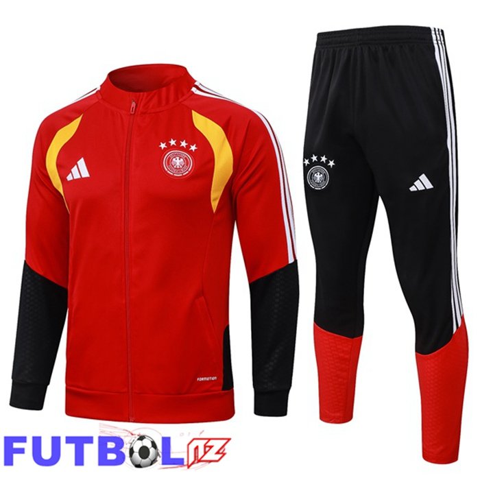 Chandal Equipos De Futbol - Chaqueta Alemania Rojo 2026/2027