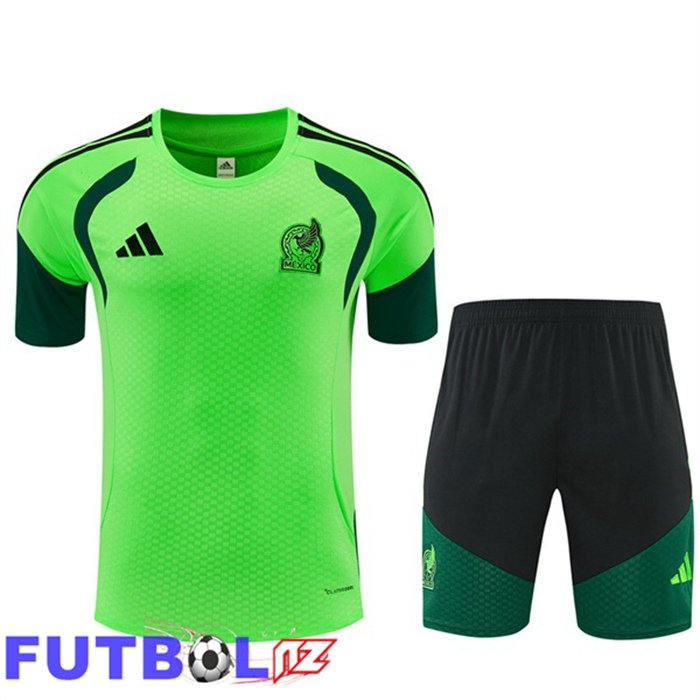 Camiseta Entrenamiento México + Cortos Verde 2026/2027