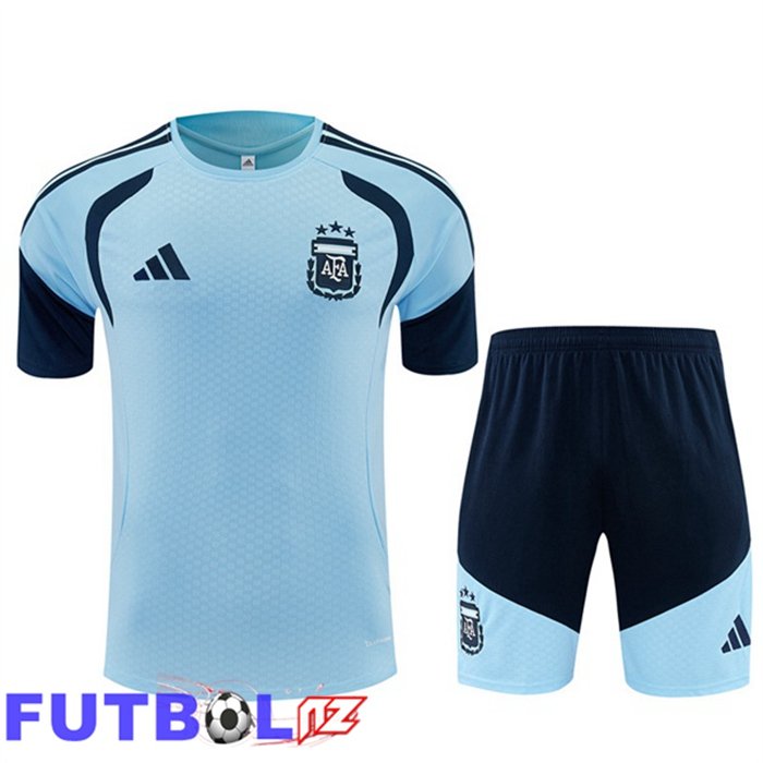 Camiseta Entrenamiento Argentina + Cortos Azul 2026/2027