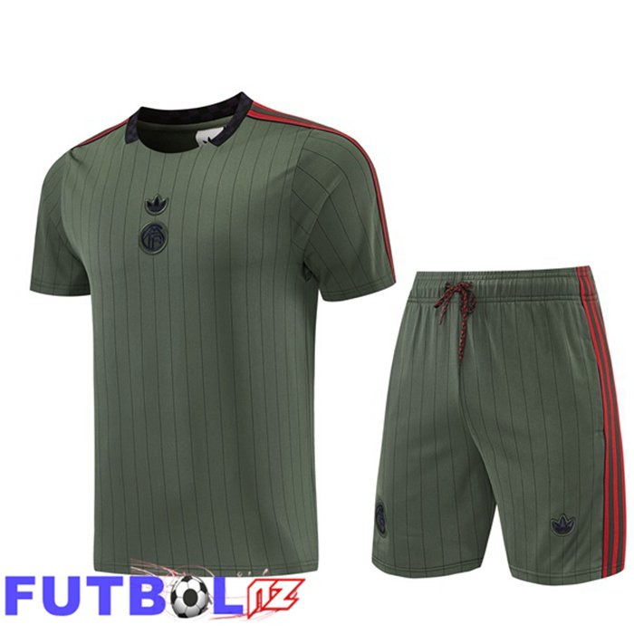 Camiseta Entrenamiento Bayern Munich + Cortos Verde 2026/2027