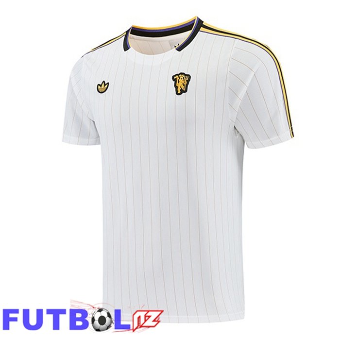 Camiseta Entrenamiento Manchester United Blanco 2026/2027