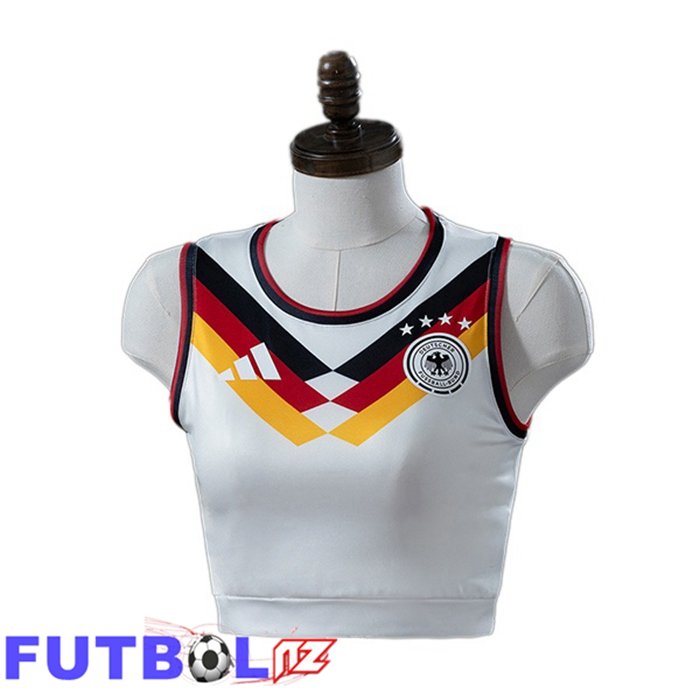 Camisetas De Futbol Alemania Court Mujer Primera Blanco 2026/2027