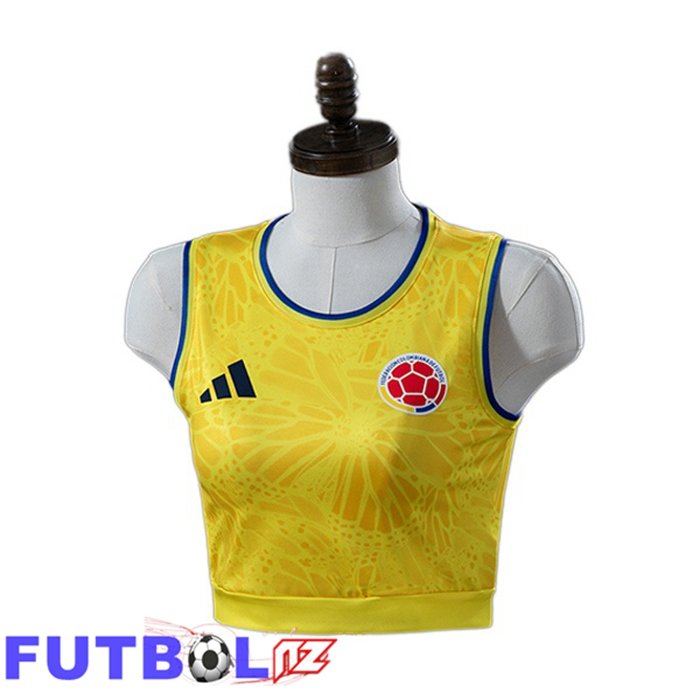 Camisetas De Futbol Colombia Court Mujer Primera Amarillo 2026/2027 Camisetas De Futbol Colombia Court Mujer Primera Amarillo 2026/2027
