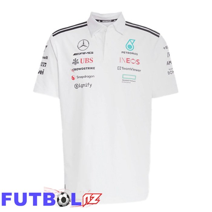 Polo F1 Team Mercedes-AMG Blanco 2025/2026