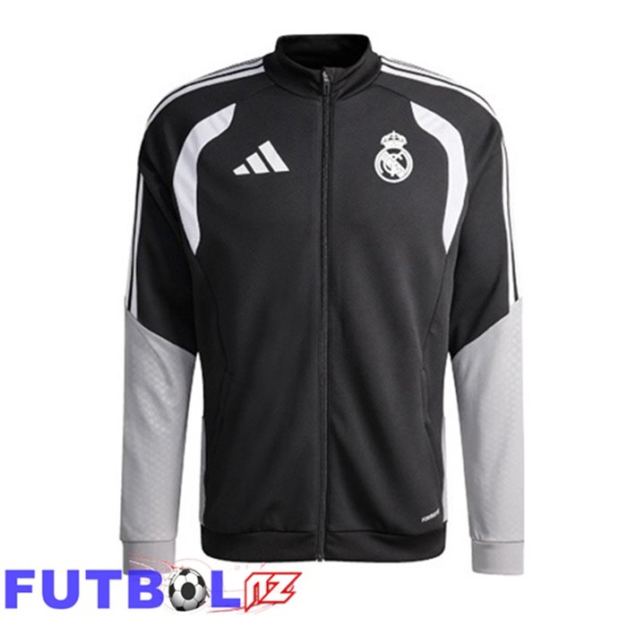 Chaquetas Futbol Real Madrid Gris 2026/2027