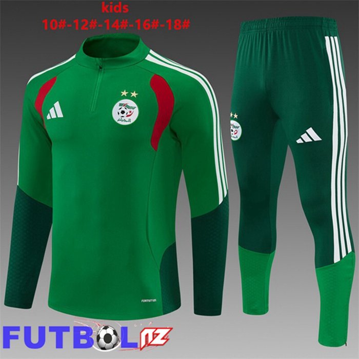 Chandal Equipos De Futbol Argelia Ninos Verde 2026/2027
