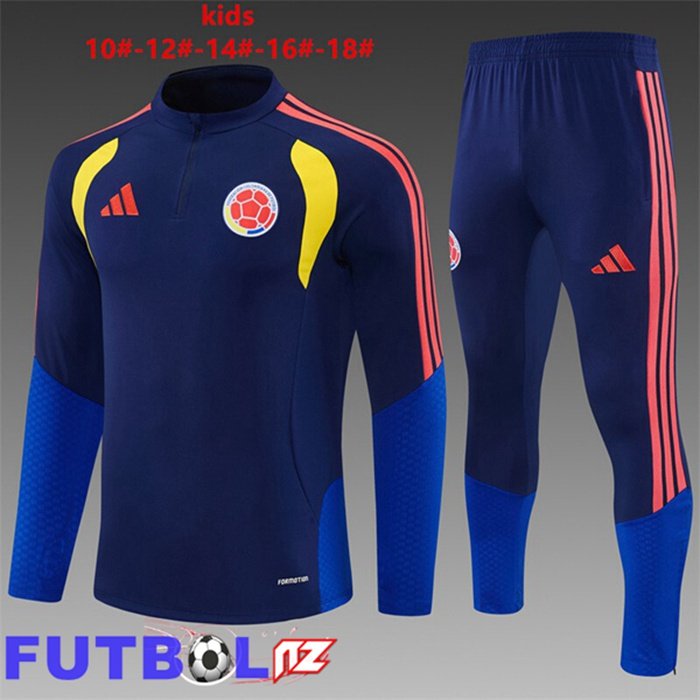 Chandal Equipos De Futbol Colombia Ninos Azul Real 2026/2027