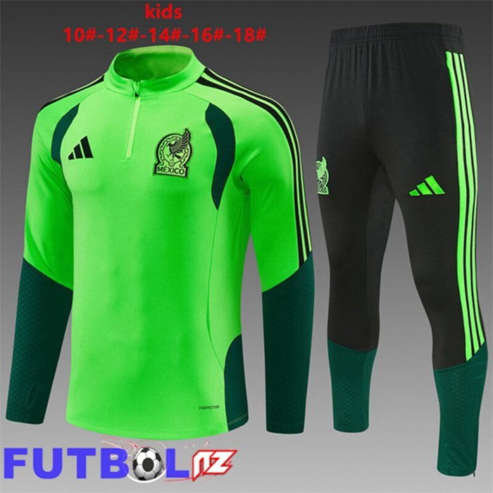 Chandal Equipos De Futbol México Ninos Verde 2026/2027