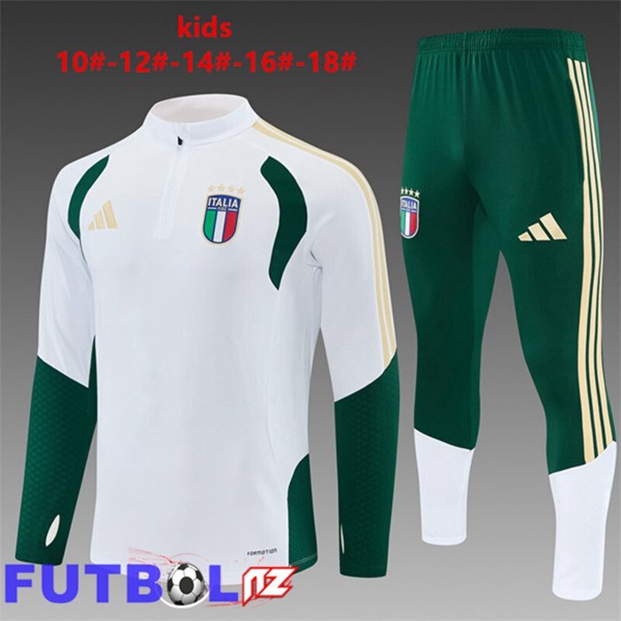 Chandal Equipos De Futbol Italia Ninos Blanco 2026/2027