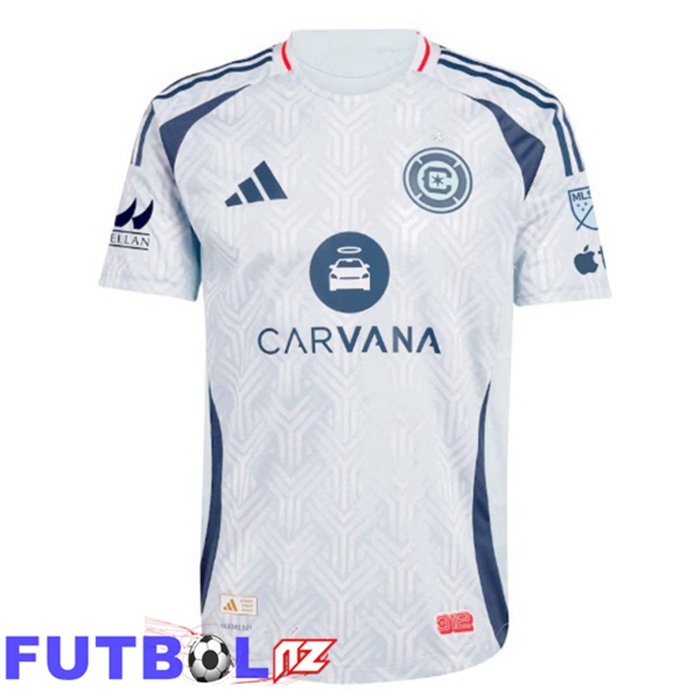 Camisetas De Futbol Chicago Fire FC Segunda Blanco 2026/2027