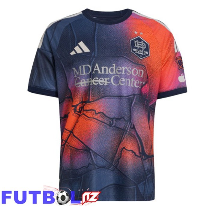 Camisetas De Futbol Houston Dynamo Segunda Púrpura Naranja 2026/2027