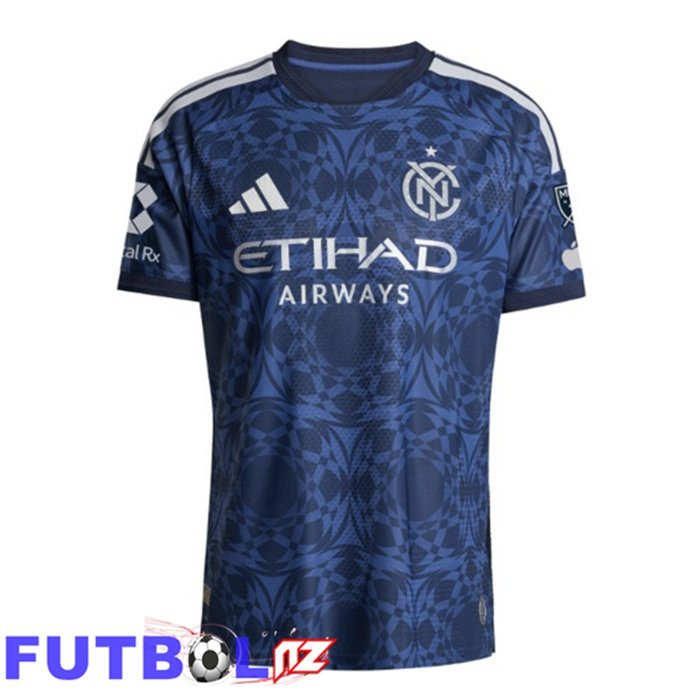 Camisetas De Futbol New York City Segunda Azul Real 2026/2027