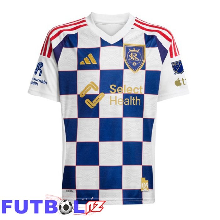Camisetas De Futbol Real Salt Lake Segunda Azul Blanco 2026/2027