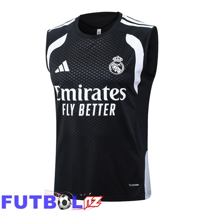 Chalecos De Futbol Real Madrid Negro 2026/2027