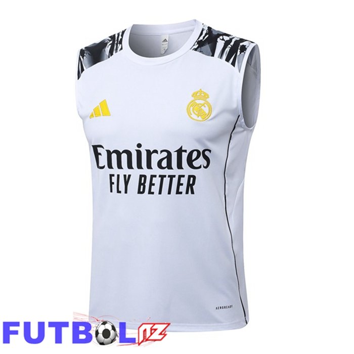 Chalecos De Futbol Real Madrid Blanco 2026/2027