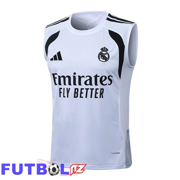 Chalecos De Futbol Real Madrid Blanco 2026/2027