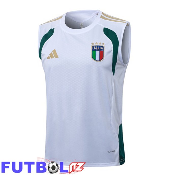 Chalecos De Futbol Italia Blanco 2026/2027
