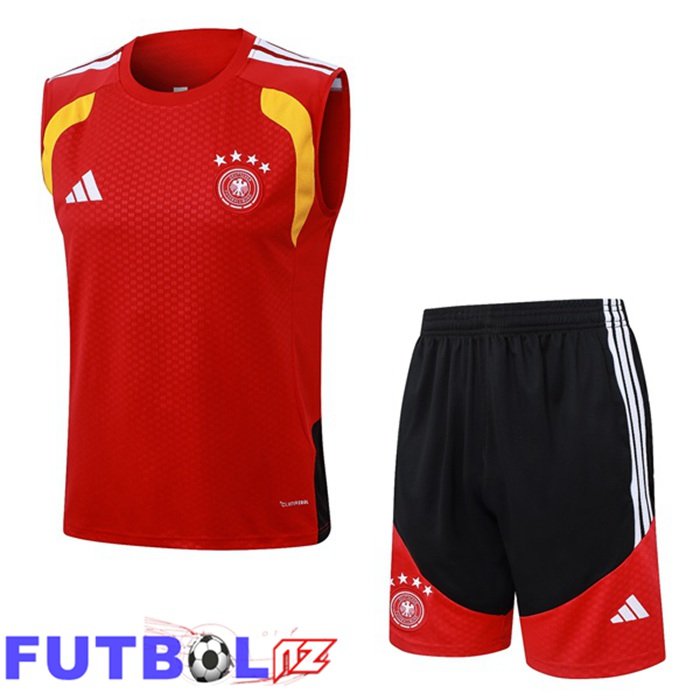 Chalecos De Futbol Alemania + Cortos Rojo 2026/2027
