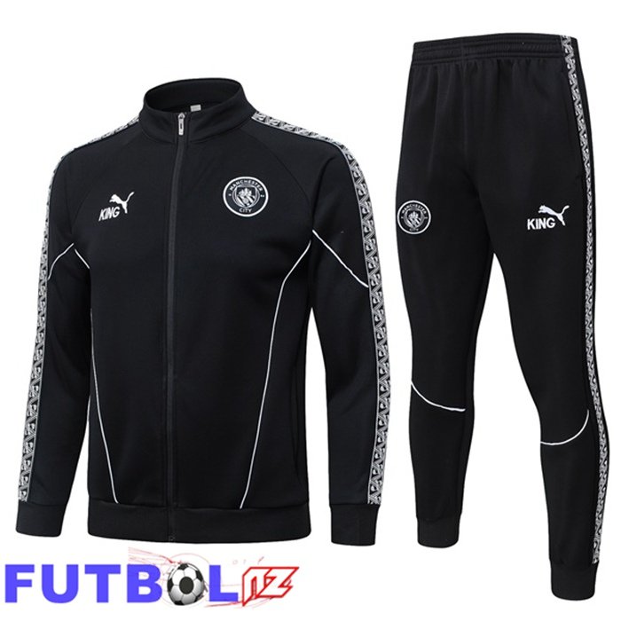 Chandal Equipos De Futbol - Chaqueta Manchester City Negro 2026/2027
