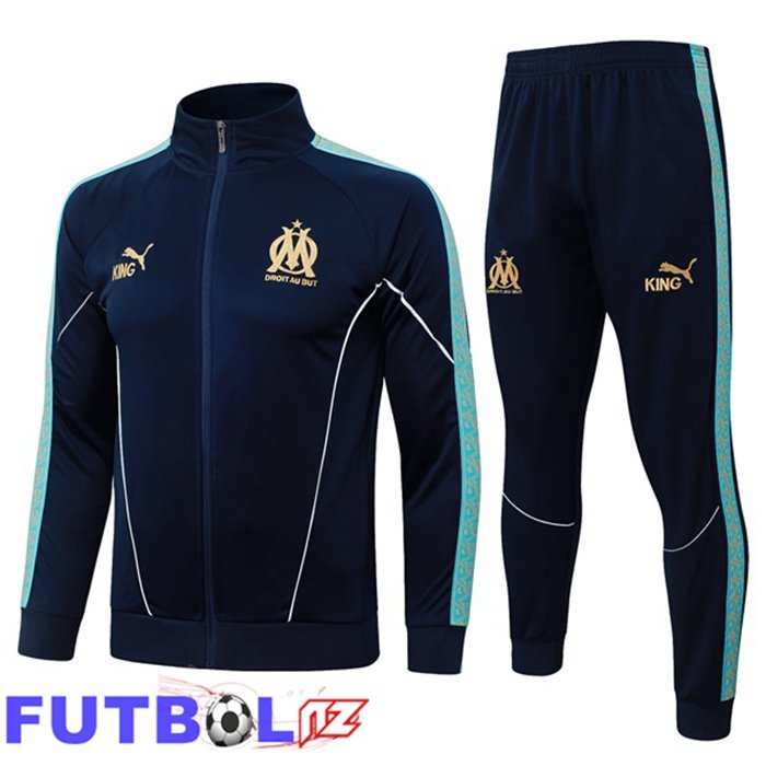 Chandal Equipos De Futbol - Chaqueta Marsella OM Azul Real 2026/2027