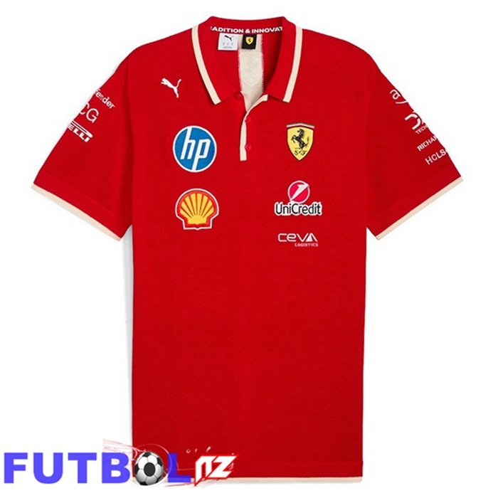 Polo F1 Team Ferrari Rojo 2025/2026