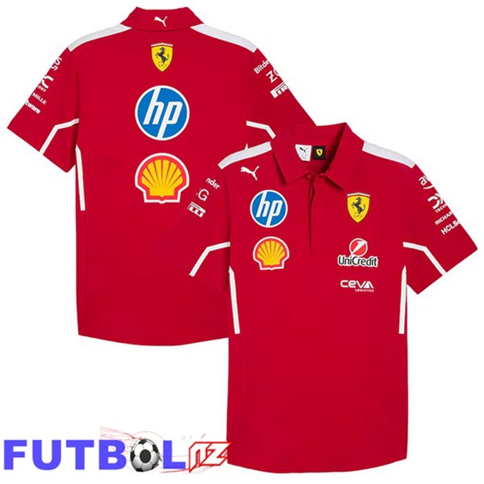Polo F1 Team Ferrari Rojo 2025/2026