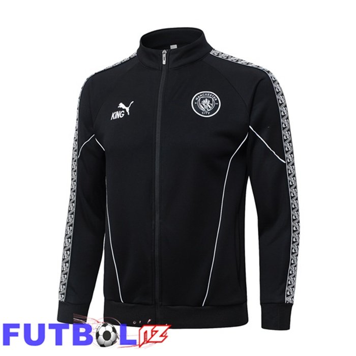 Chaquetas Futbol Manchester City Negro 2026/2027