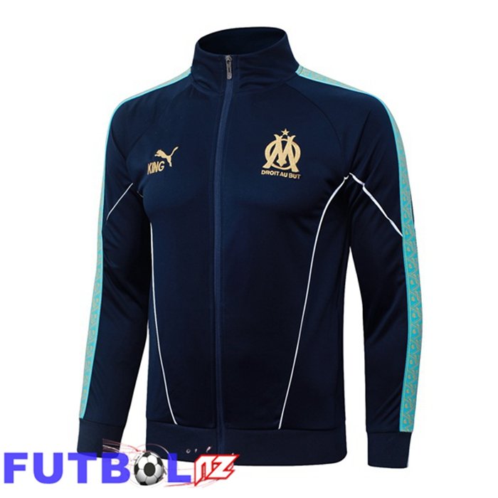 Chaquetas Futbol Marsella OM Azul Real 2026/2027
