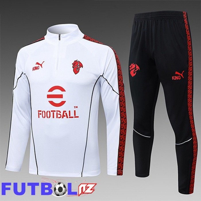 Chandal Equipos De Futbol AC Milan Ninos Blanco 2026/2027
