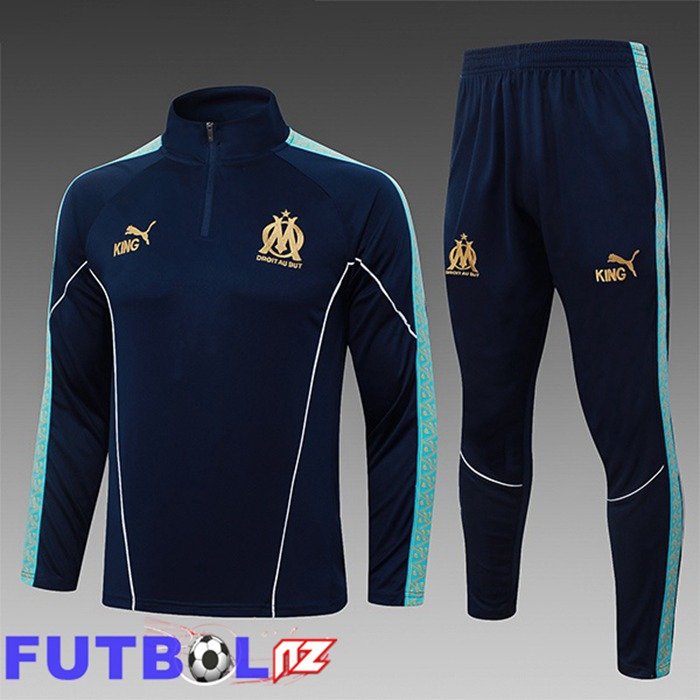 Chandal Equipos De Futbol Marsella OM Ninos Azul Real 2026/2027