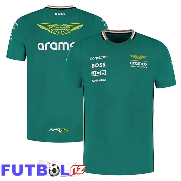 T-Shirt F1 Team Aston Martin Verde 2025/2026