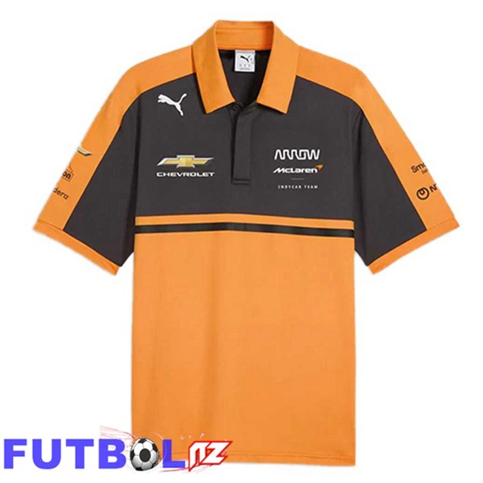 Polo F1 Team McLaren Azul Real Naranja 2025/2026
