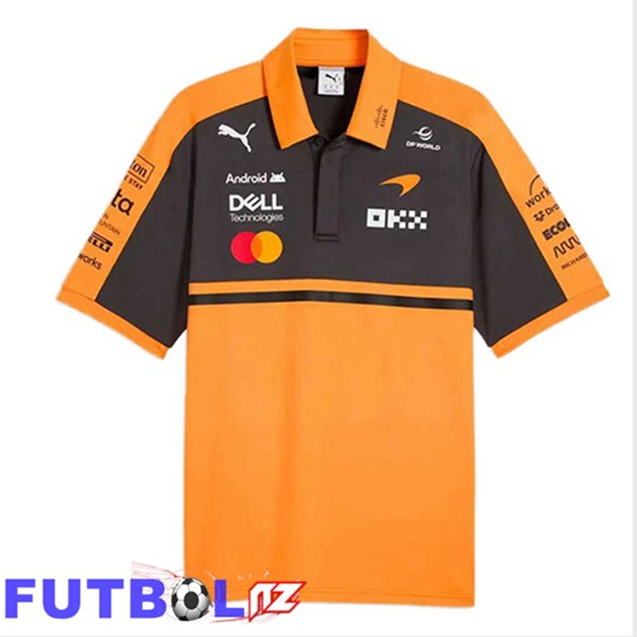 Polo F1 Team McLaren Azul Real Naranja 2025/2026