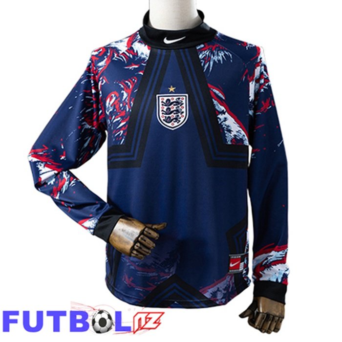 Camisetas De Futbol Inglaterra Manga Larga Portero Azul marino 2026/2027